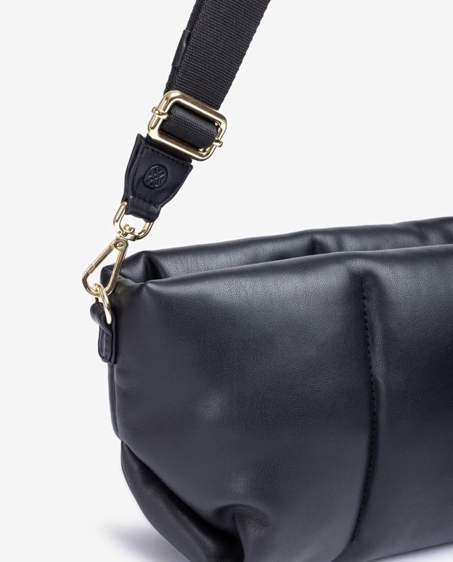 Unisa bolsa acolchoada tamanho médio mulheres 6V2Z61164 preto