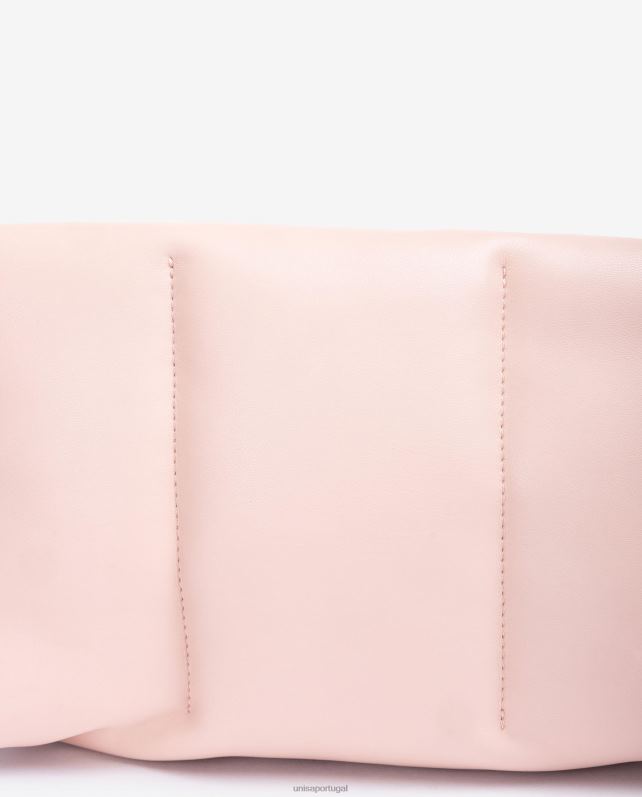 Unisa bolsa acolchoada tamanho médio mulheres 6V2Z61165 rosa