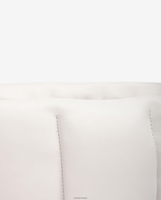 Unisa bolsa acolchoada tamanho médio mulheres 6V2Z61166 branco