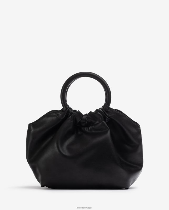 Unisa bolsa alça redonda mulheres 6V2Z61178 preto