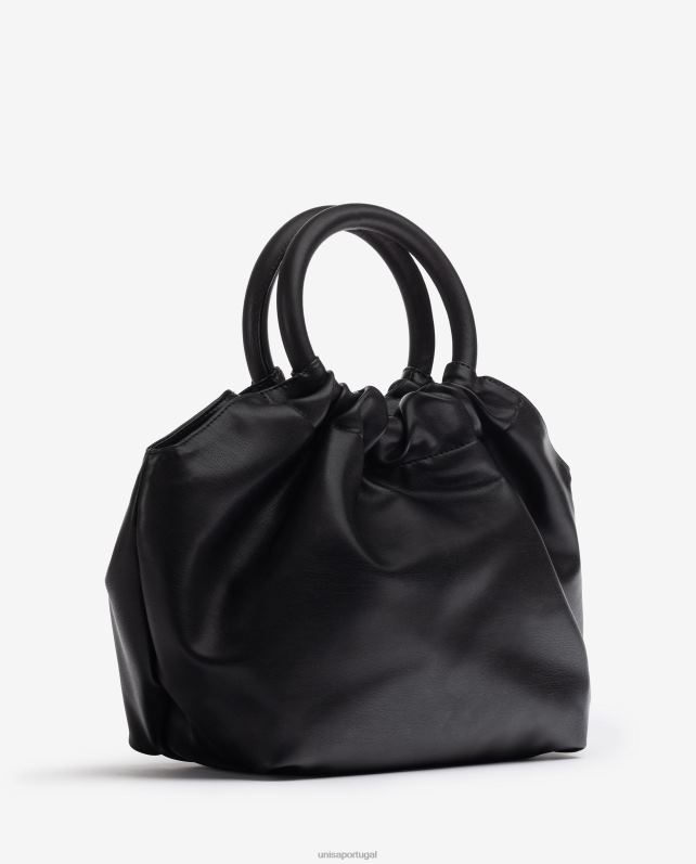 Unisa bolsa alça redonda mulheres 6V2Z61178 preto