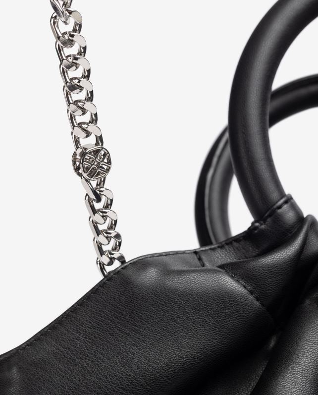 Unisa bolsa alça redonda mulheres 6V2Z61178 preto