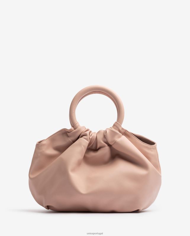 Unisa bolsa alça redonda mulheres 6V2Z61179 rosa