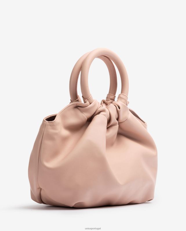 Unisa bolsa alça redonda mulheres 6V2Z61179 rosa