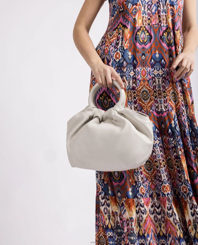 Unisa bolsa alça redonda mulheres 6V2Z61180 branco