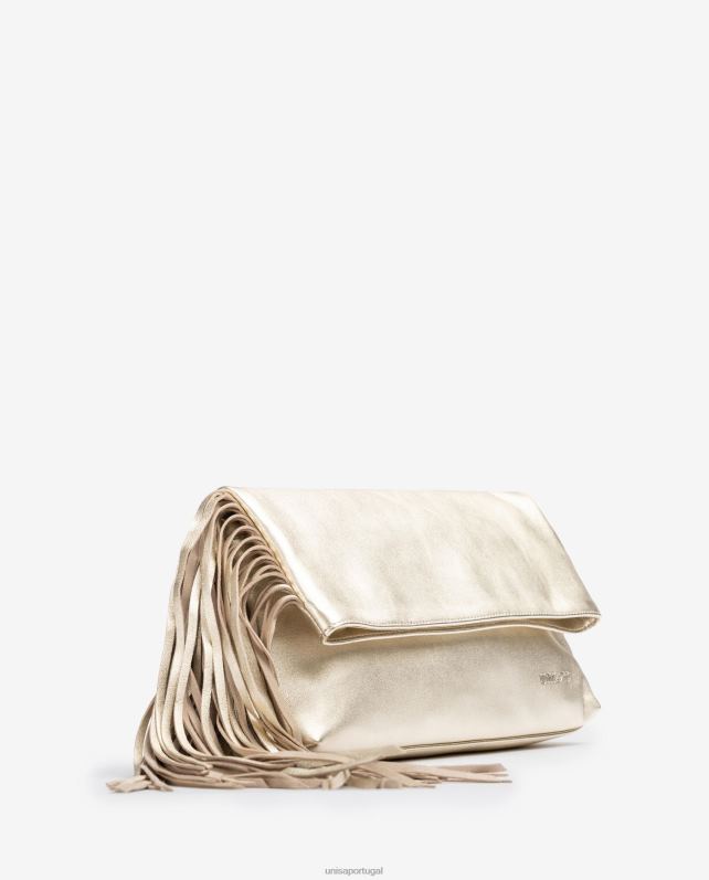 Unisa bolsa com borlas mulheres 6V2Z61156 gracioso