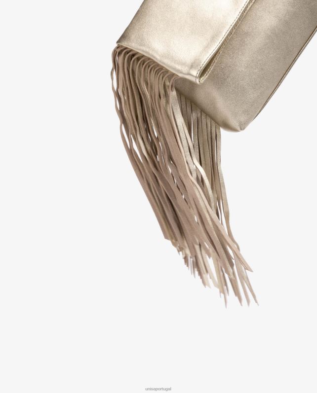 Unisa bolsa com borlas mulheres 6V2Z61156 gracioso