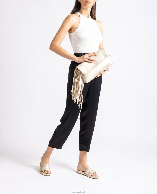 Unisa bolsa com borlas mulheres 6V2Z61156 gracioso