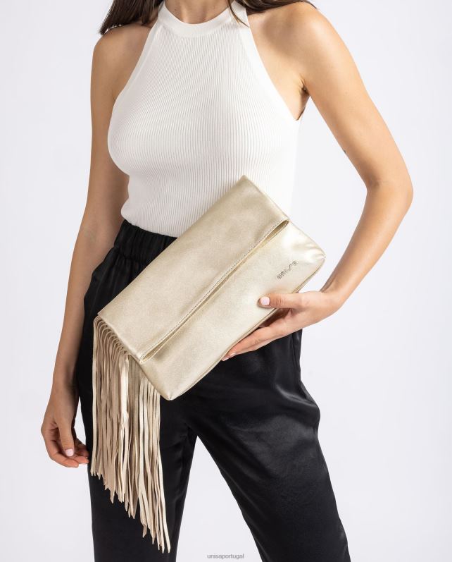 Unisa bolsa com borlas mulheres 6V2Z61156 gracioso