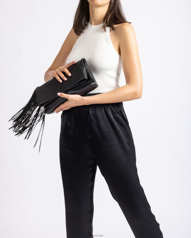 Unisa bolsa com borlas mulheres 6V2Z61159 moda