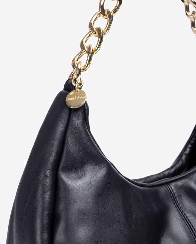 Unisa bolsa de ombro tamanho médio mulheres 6V2Z61153 preto