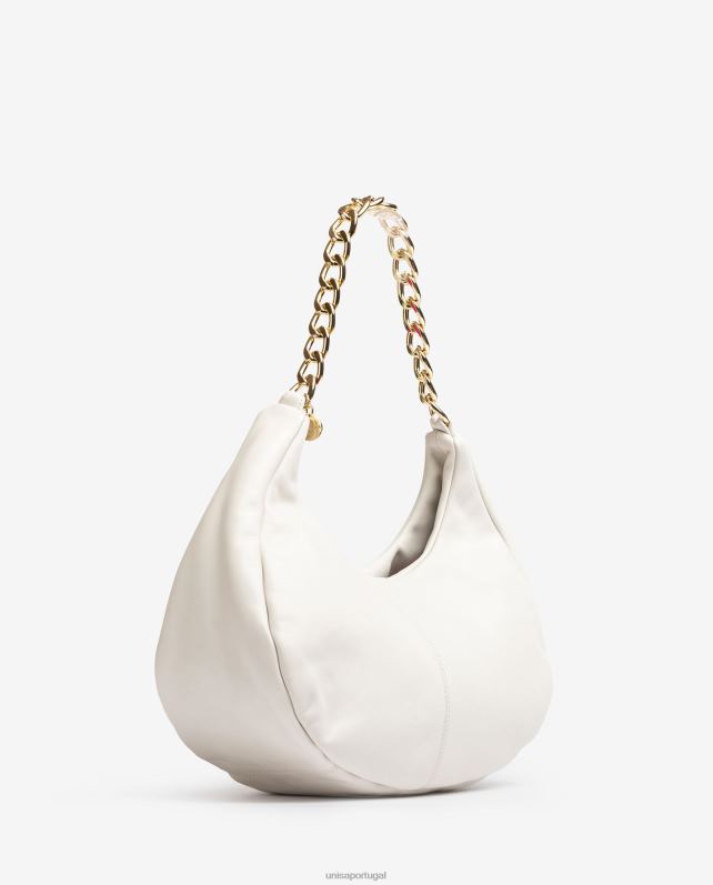 Unisa bolsa de ombro tamanho médio mulheres 6V2Z61168 branco