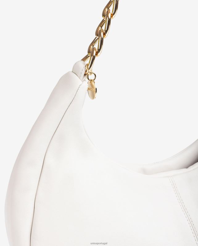 Unisa bolsa de ombro tamanho médio mulheres 6V2Z61168 branco