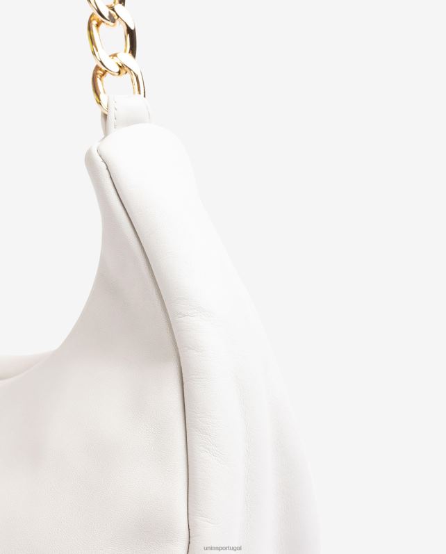 Unisa bolsa de ombro tamanho médio mulheres 6V2Z61168 branco
