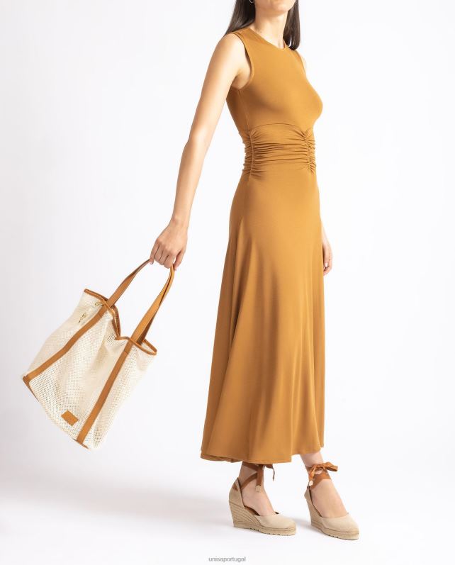 Unisa bolsa de tecido reciclado mulheres 6V2Z61158 gracioso