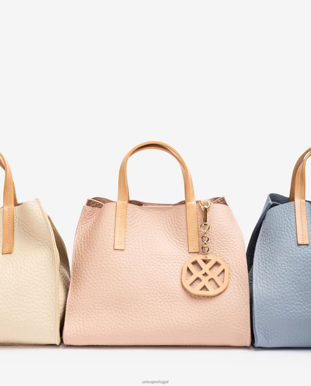 Unisa bolsa pequena com alça mulheres 6V2Z61163 bege