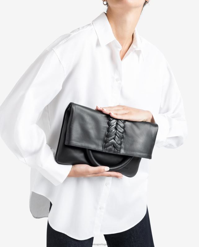 Unisa bolsa tipo envelope pequena mulheres 6V2Z61171 moda