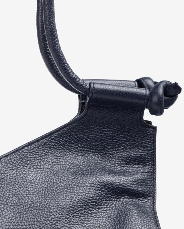 Unisa bolsa de ombro com nó mulheres 6V2Z61147 azul