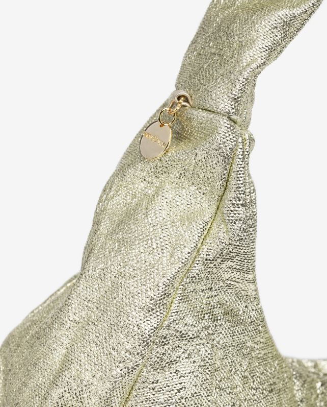 Unisa bolsa de ombro grande mulheres 6V2Z61099 ouro