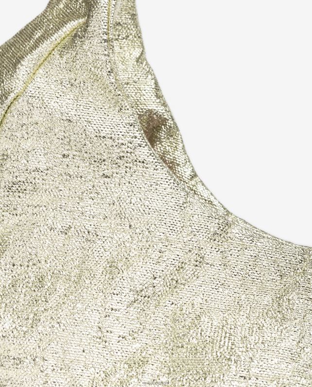 Unisa bolsa de ombro grande mulheres 6V2Z61099 ouro