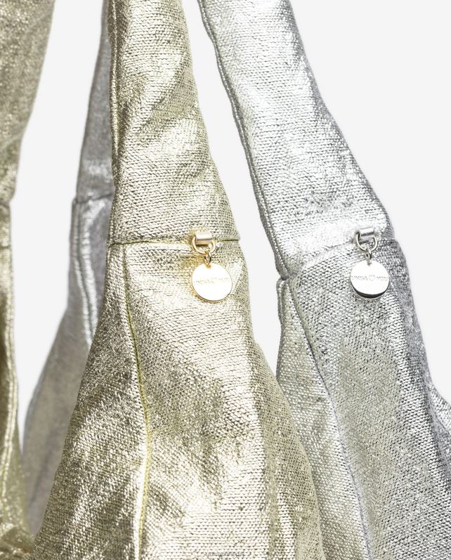 Unisa bolsa de ombro grande mulheres 6V2Z61099 ouro