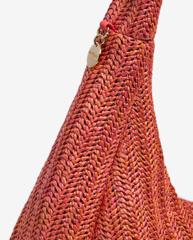 Unisa bolsa de ombro grande mulheres 6V2Z61102 papoula