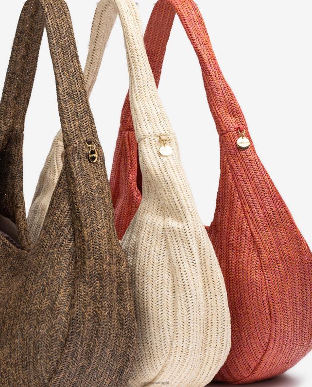 Unisa bolsa de ombro grande mulheres 6V2Z61102 papoula