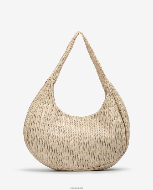 Unisa bolsa de ombro grande mulheres 6V2Z61103 marrom