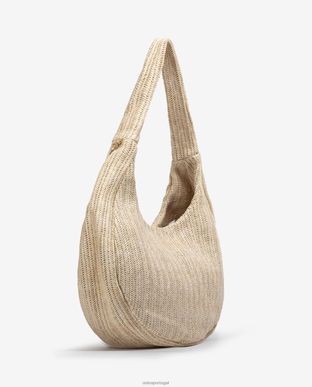 Unisa bolsa de ombro grande mulheres 6V2Z61103 marrom