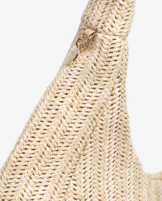 Unisa bolsa de ombro grande mulheres 6V2Z61103 marrom