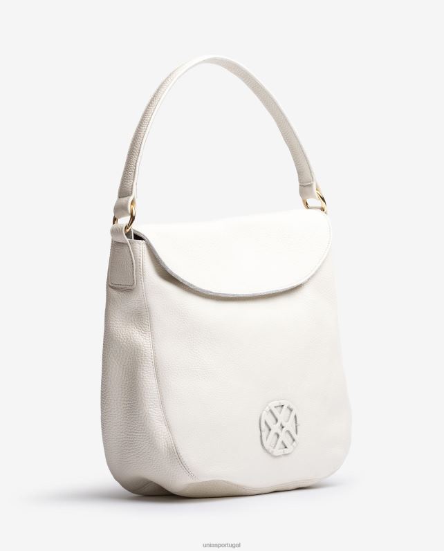 Unisa bolsa grande com monograma mulheres 6V2Z61144 branco