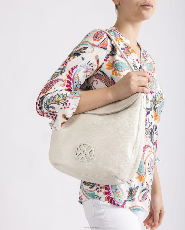 Unisa bolsa grande com monograma mulheres 6V2Z61144 branco