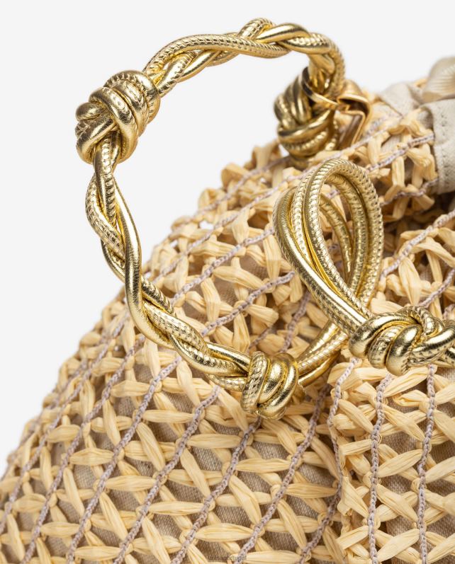 Unisa bolsa grande de ráfia mulheres 6V2Z61111 moda