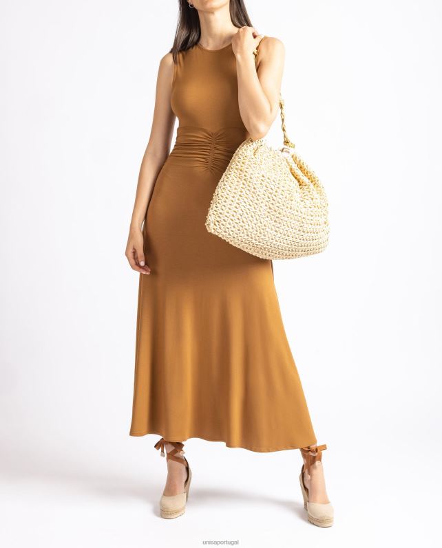 Unisa bolsa grande de ráfia mulheres 6V2Z61111 moda