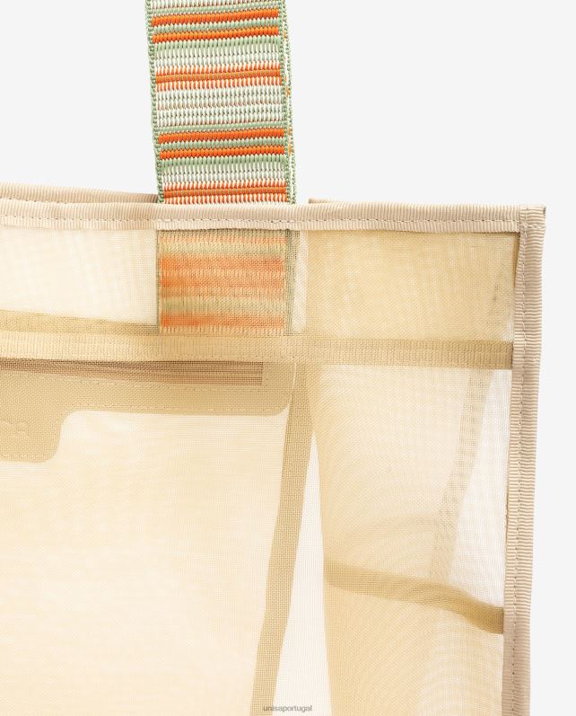 Unisa saco de malha grande mulheres 6V2Z61119 marrom