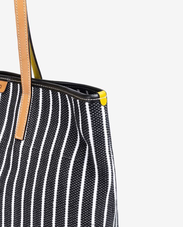 Unisa sacolinha feita com jarapa mulheres 6V2Z61112 preto