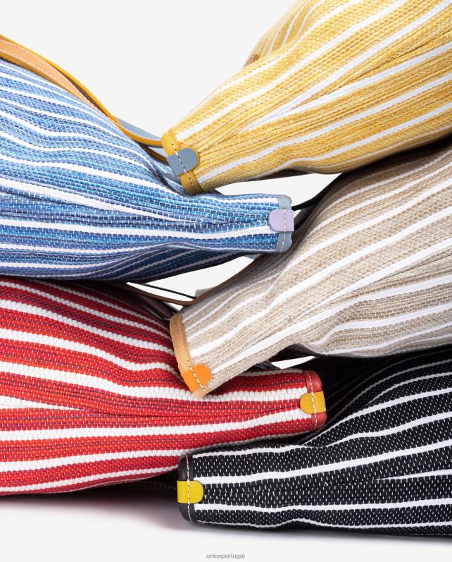 Unisa sacolinha feita com jarapa mulheres 6V2Z61112 preto