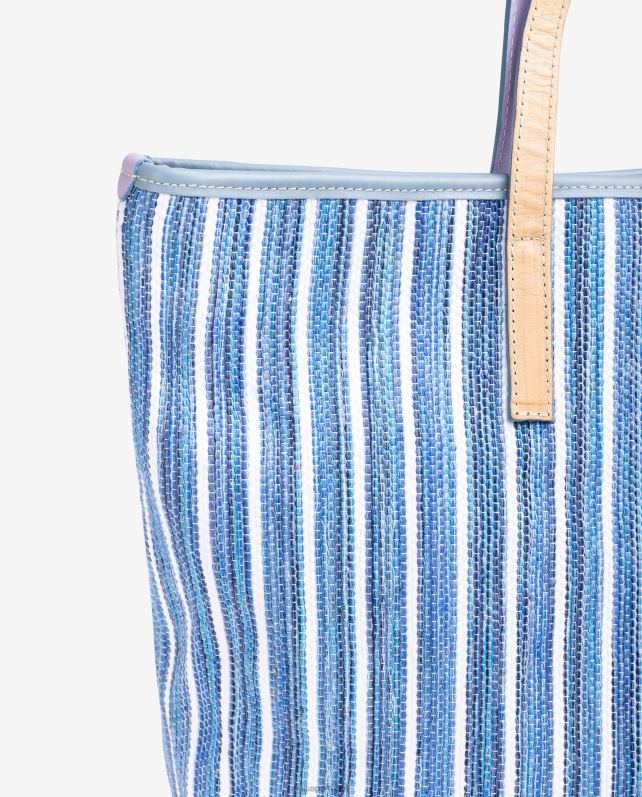 Unisa sacolinha feita com jarapa mulheres 6V2Z61113 azul