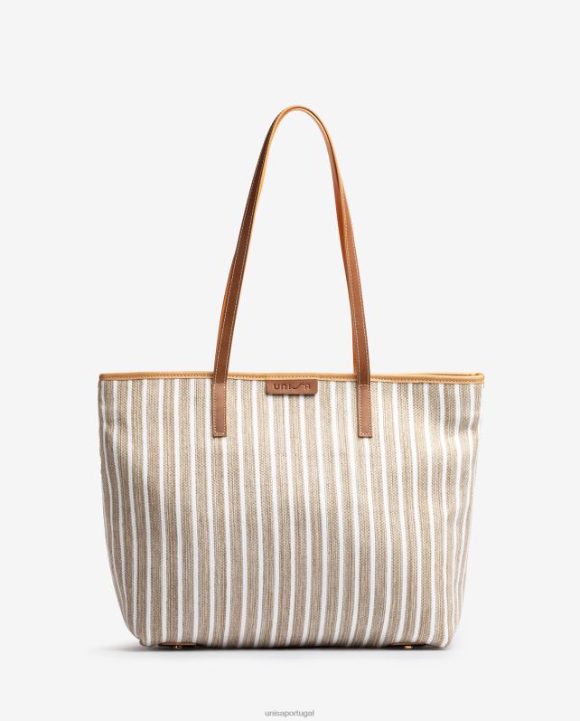 Unisa sacolinha feita com jarapa mulheres 6V2Z61114 marrom
