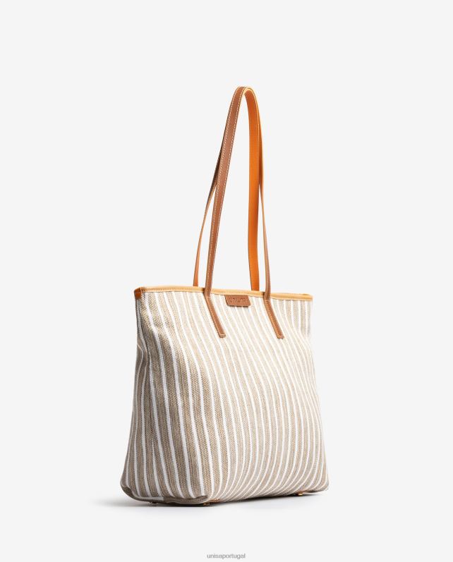 Unisa sacolinha feita com jarapa mulheres 6V2Z61114 marrom