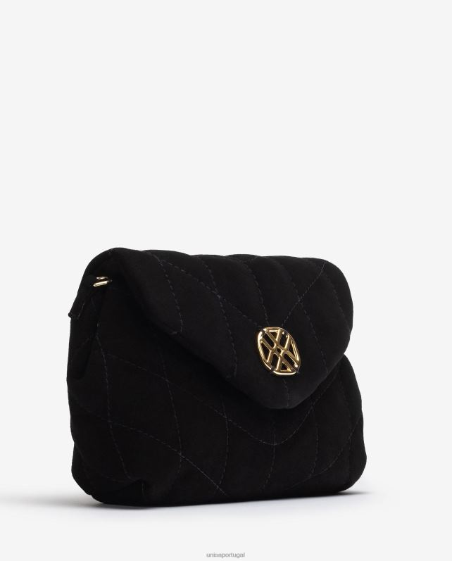 Unisa bolsa acolchoada mulheres 6V2Z61214 preto