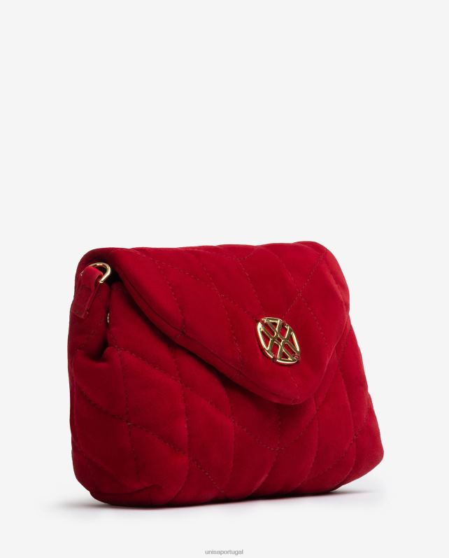 Unisa bolsa acolchoada mulheres 6V2Z61215 vermelho