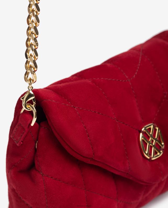 Unisa bolsa acolchoada mulheres 6V2Z61215 vermelho