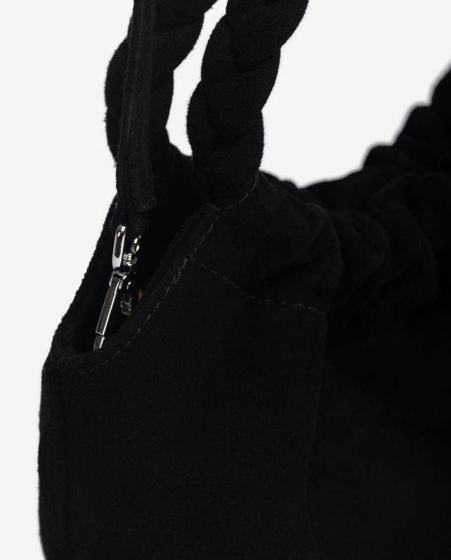 Unisa bolsa com alças trançadas mulheres 6V2Z61188 preto