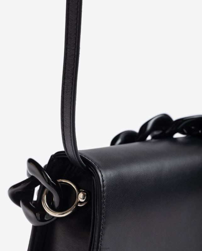 Unisa bolsa com corrente mulheres 6V2Z61219 preto