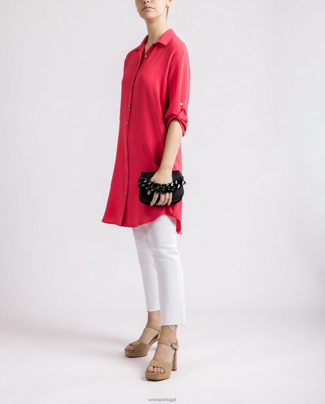 Unisa bolsa com corrente mulheres 6V2Z61219 preto