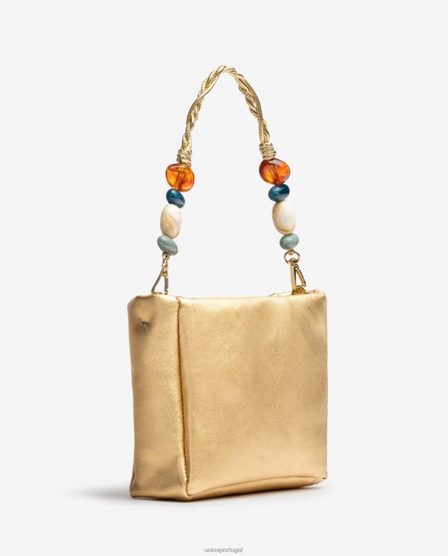 Unisa bolsa com guarnição mulheres 6V2Z61192 moda