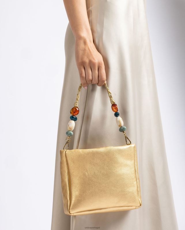 Unisa bolsa com guarnição mulheres 6V2Z61192 moda