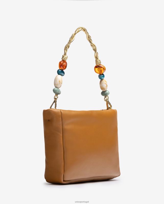 Unisa bolsa com guarnição mulheres 6V2Z61193 marrom