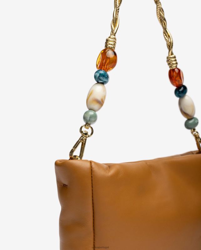 Unisa bolsa com guarnição mulheres 6V2Z61193 marrom